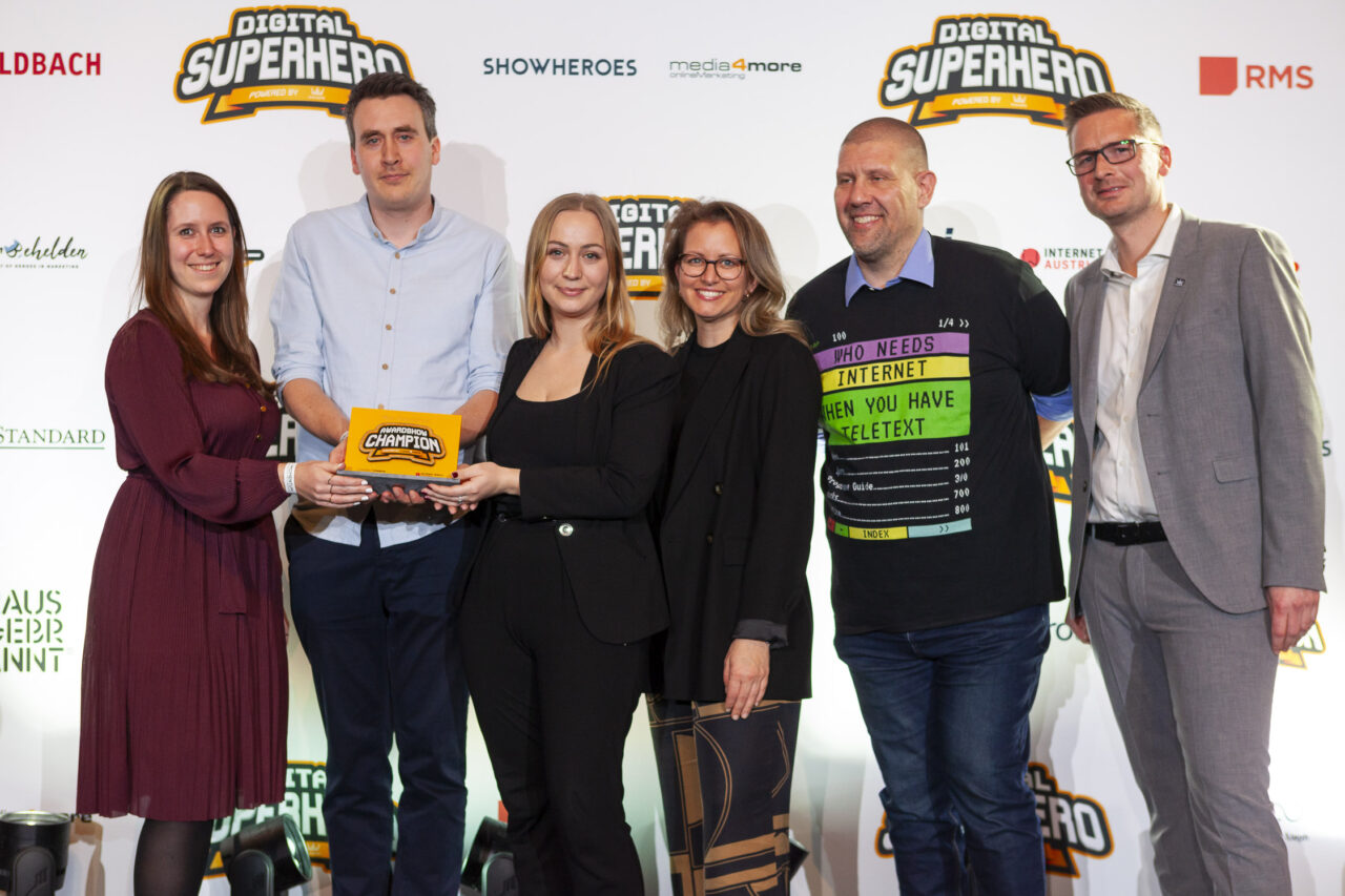 Jung von Matt/Donau (Agenturen) und WienTourismus (Auftraggeber) sind Awardshow Champions of the year 2023