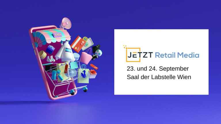 JETZT Retail Media am 23. und 24. September 2025