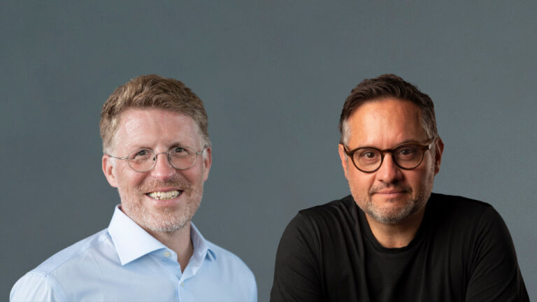 Tom Peruzzi (Virtual Minds) und Norman Wagner (Utiq)