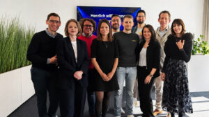 v.l.n.r.: Robert Rappold (Styria), Maresa Wolkenstein (COPE), Markus Lauscher (COPE), Svenja Damzog (Adnami), Pierre Greber (COPE), Thomas Falkenhagen (Equativ), Nadeem Qureshi (BCN), Marion Stelzer-Zöchbauer (COPE), Eugen Schmidt (Agenda 2050), Isabella Zündel (Styria)