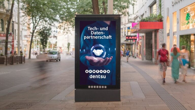 Gewista und dentsu bauen programmatischen DOOH-Einkauf aus