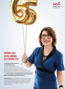 Um den 65. Geburtstag des Marketing Club Österreich gebührend zu feiern, hat die Kommunikationsagentur MOMENTUM Wien eine Kampagne konzipiert, in deren Rahmen knapp 30 Mitglieder dem Marketing Club Österreich ab Anfang Mai 2022 in Fachmedien sowie in Digital-OOH-Netzwerken von Goldbach und ÖBB gratulieren.