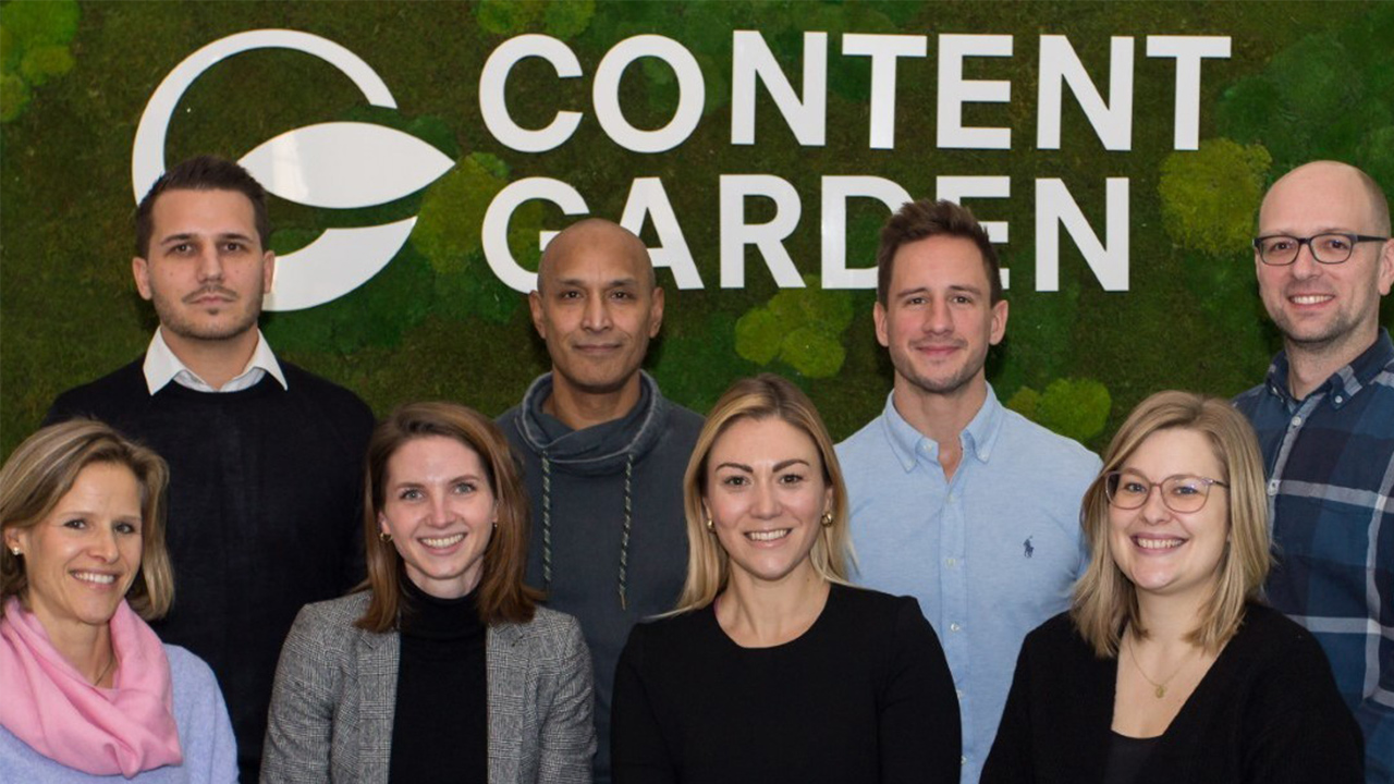 Das neue Leadership-Team von Content Garden.
